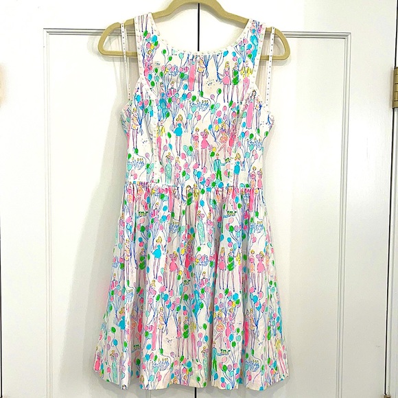 Lilly Pulitzer Pop Sandrine Dress - Size 2 EUC - Picture 1 of 1